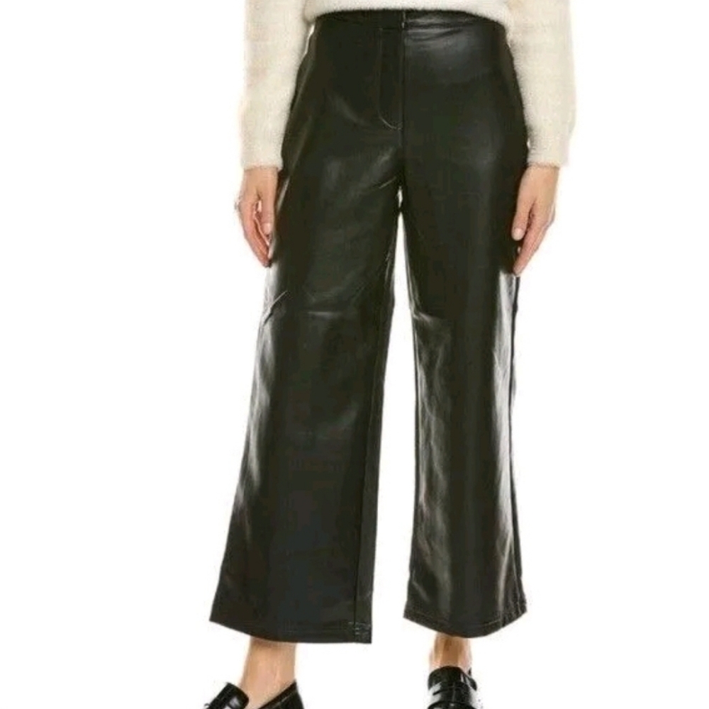 Bagatelle Collection Women’s High Waist Crop Wide Leg Pants Size 1X